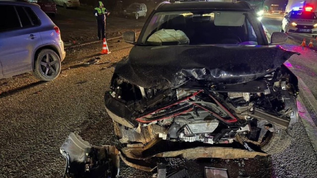 25 ноября 2025 года вечером на Ракитовском шосс...