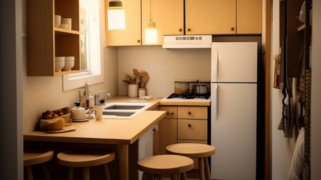 Организация кухонного пространства в условиях о...