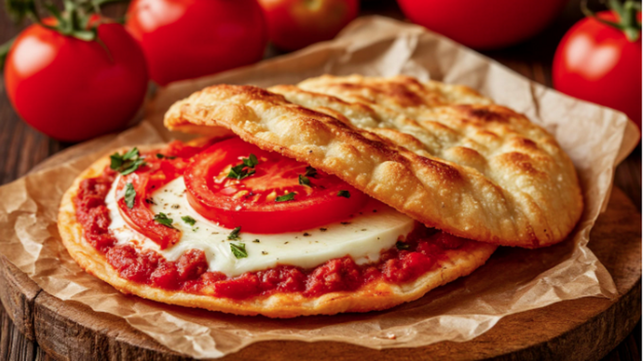 Сочные мясные котлеты-чебуреки с тянущейся моца...