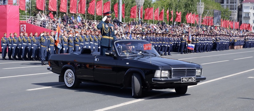 В Самаре 9 мая на площади Куйбышева прошел военный Парад в честь 78 годовщины Победы в Великой Отечественной войне