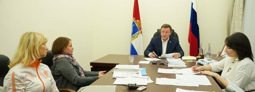 Губернатор Самарской области Дмитрий Азаров 15 ноября провел прием граждан