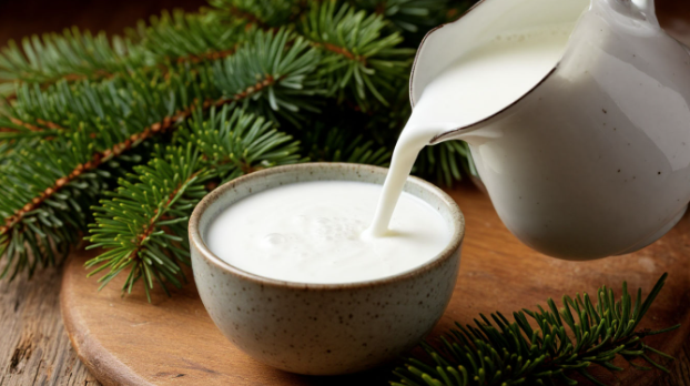 Еловые иголки заливаю молоком: всю жизнь зимой так делаю — в шоке, что никто не знает этот чудесный лайфхак