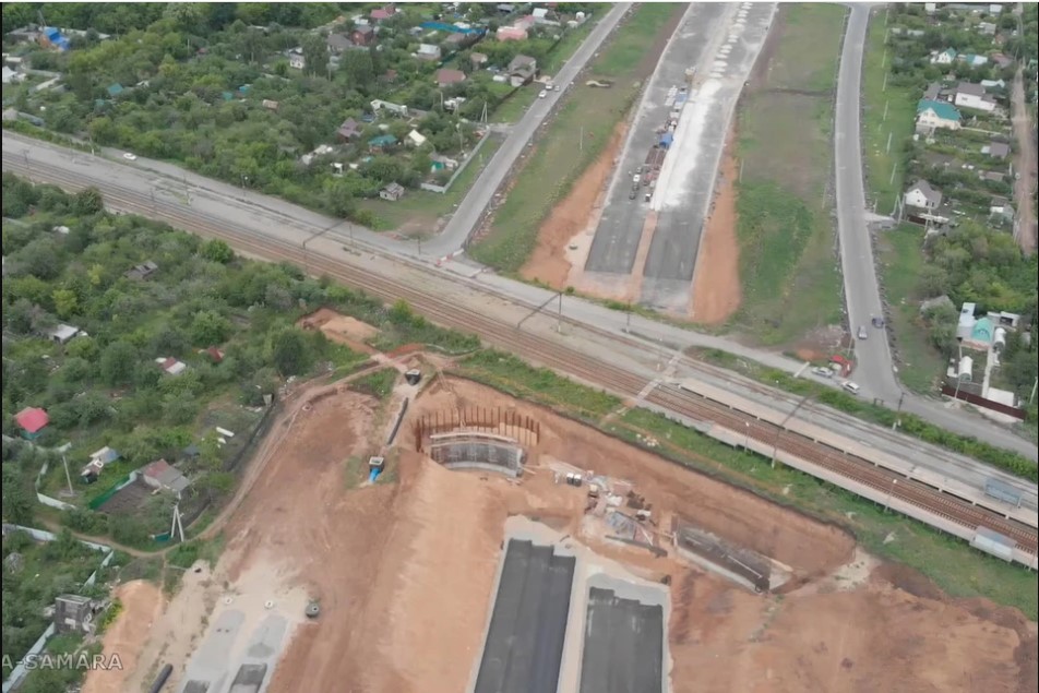  Жители Самары высказались о темпе строительства автомагистрали «Центральная» 