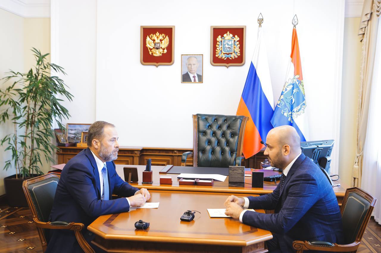  Полпред президента Комаров и глава региона обсудили развитие Самарской области 