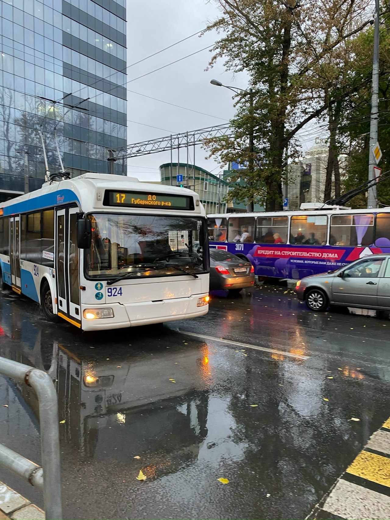  Троллейбусы №17 и №18 в Самаре идут по новому маршруту, обходя 15-й мкр-н 