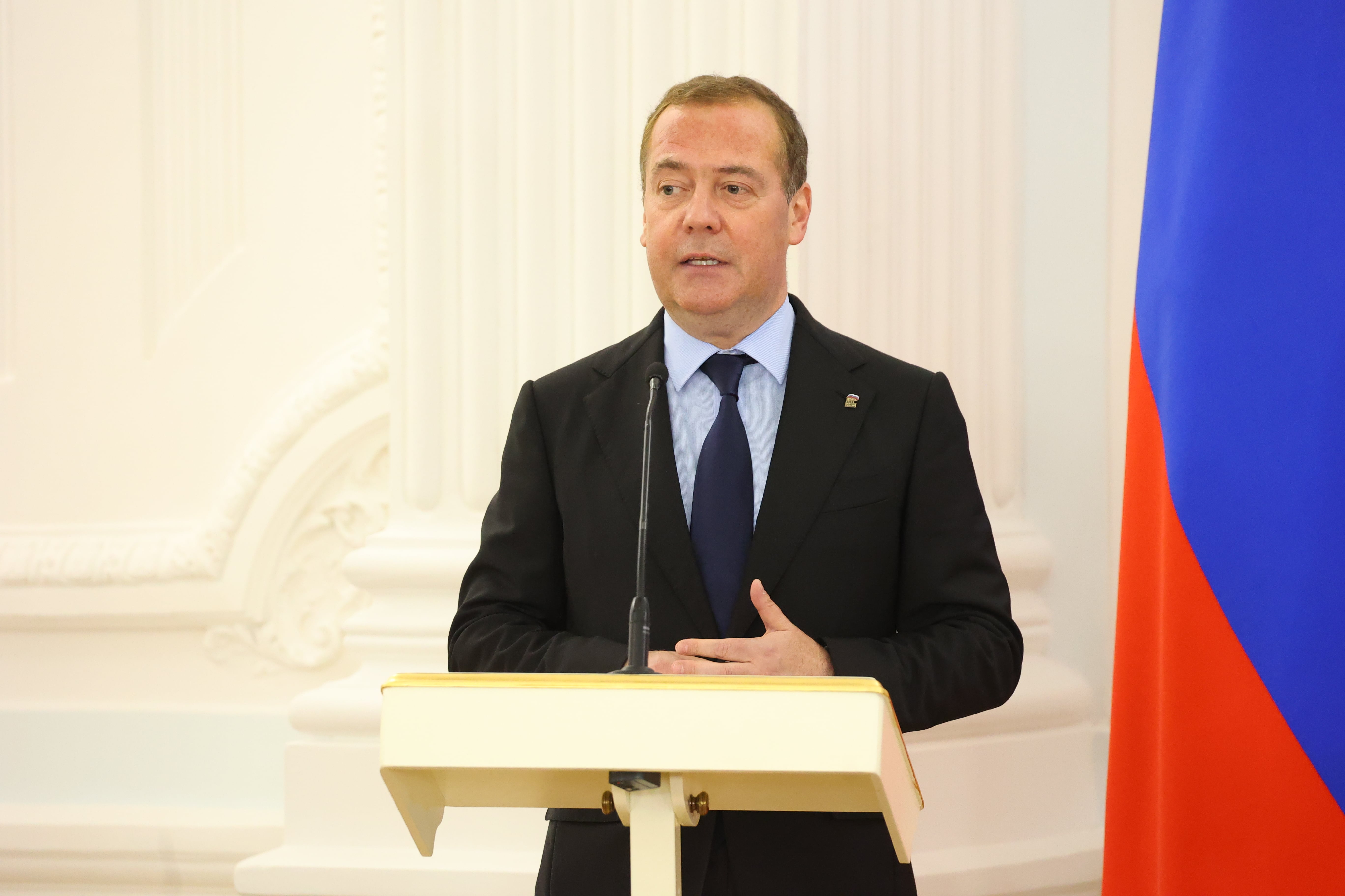  Председателя партии  Дмитрий Медведев встретился с фракцией «Единой России» 