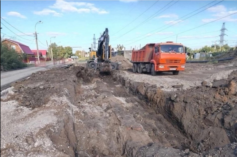  В Самаре завершат перекладку коллектора в Зубчаниновке до 20 октября 