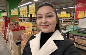 Осенняя корзина в магазине "Победа": практичные...