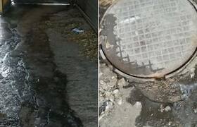 "Помогите! Мы залиты месивом!": самарцы сообщили о канализационных массах, затекающих под жилой дом