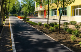 В Самаре у детсада №373 обновили 200 кв. м трот...