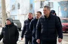 Глава города Самара Иван Носков посетил с объез...